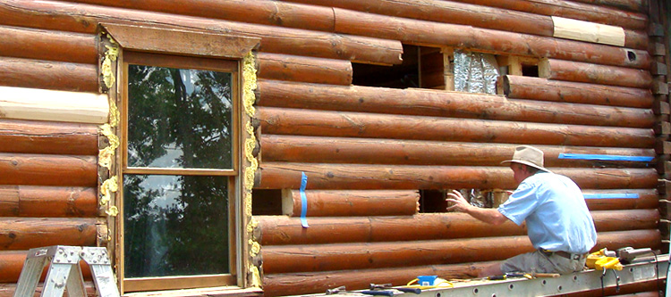 Log Home Repair Currituck County,  North Carolina